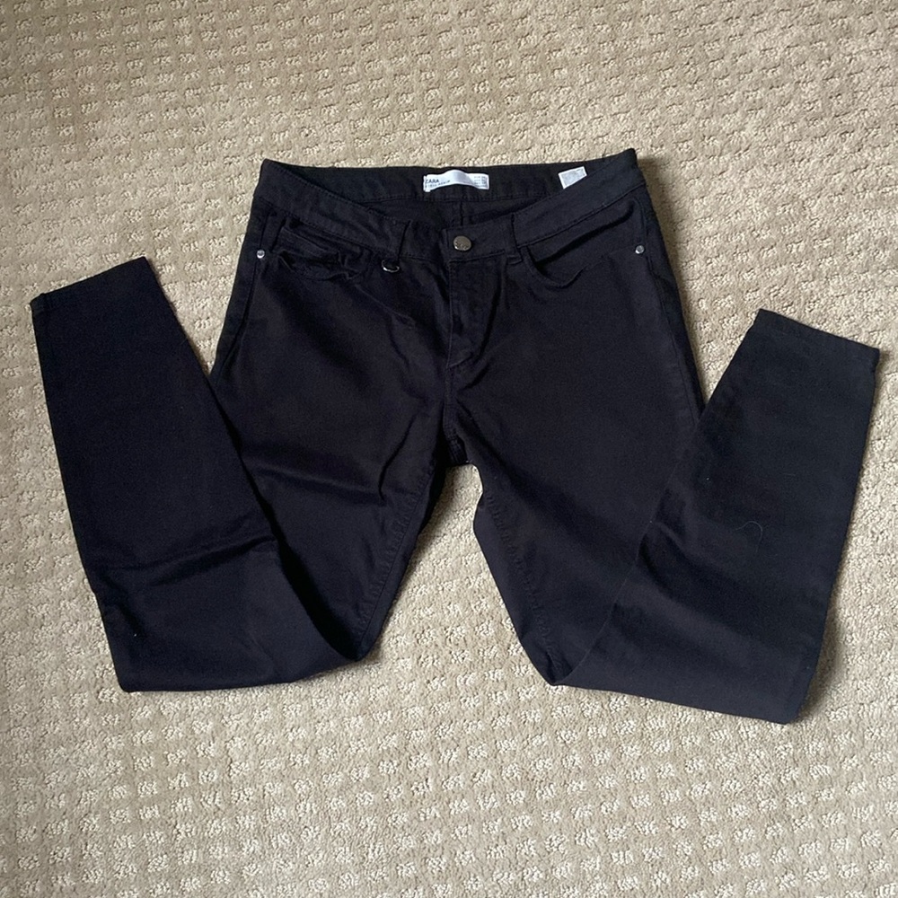 Zara mid rise skinny